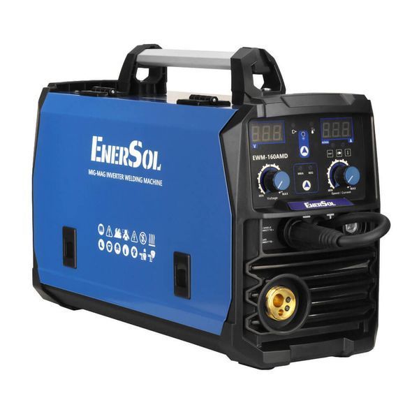 Зварювальний напівавтомат інверторний EnerSol EWM-160AMD EWM-160AMD фото