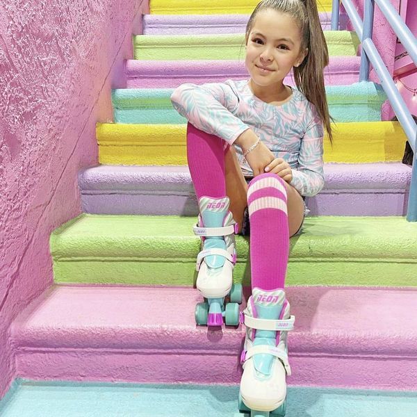 Роликові ковзани Neon Combo Skates Бірюзовий (Розмір 30-33) NT09T4 фото