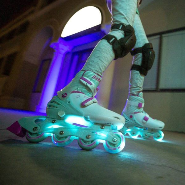 Роликові ковзани Neon Combo Skates Бірюзовий (Розмір 30-33) NT09T4 фото