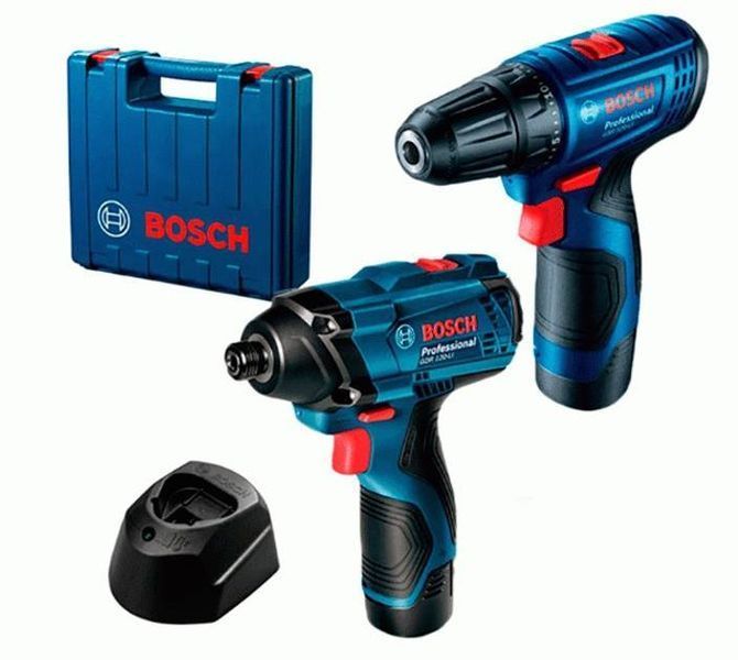 Набір інструментів Bosch Professional GSR 120-LI + GDR 120-LI (06019G8023) 99-00018111 фото