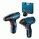 Набір інструментів Bosch Professional GSR 120-LI + GDR 120-LI (06019G8023) 99-00018111 фото 2