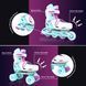 Роликові ковзани Neon Combo Skates Бірюзовий (Розмір 30-33) NT09T4 фото 6