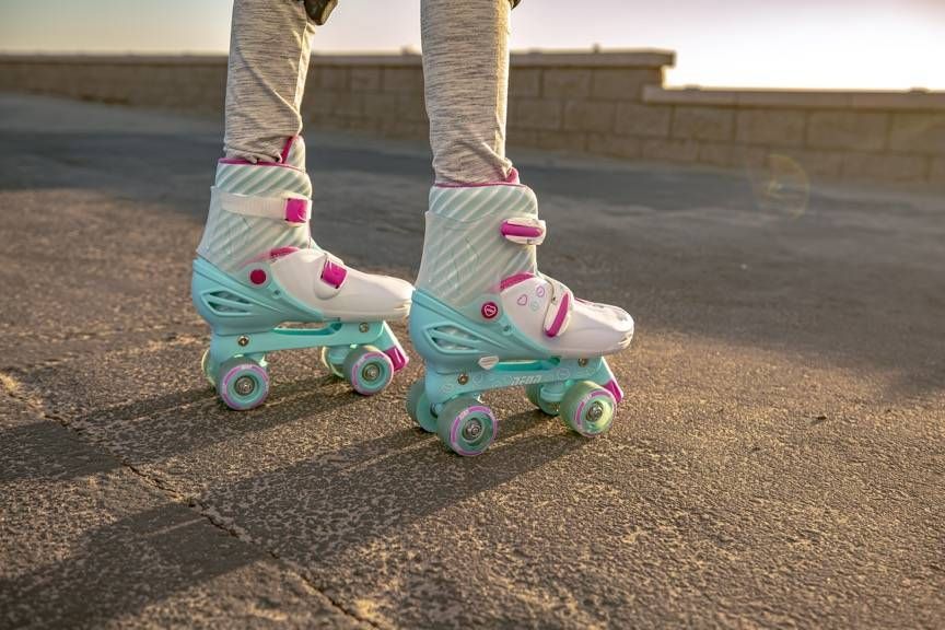 Роликові ковзани Neon Combo Skates Бірюзовий (Розмір 30-33) NT09T4 фото