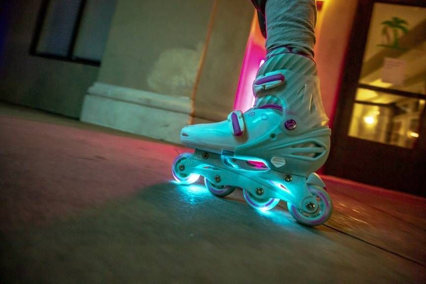 Роликові ковзани Neon Combo Skates Бірюзовий (Розмір 30-33) NT09T4 фото