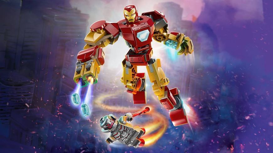 Конструктор LEGO Marvel Робот Залізної Людини проти Альтрона 101 деталь (76307) 76307 фото