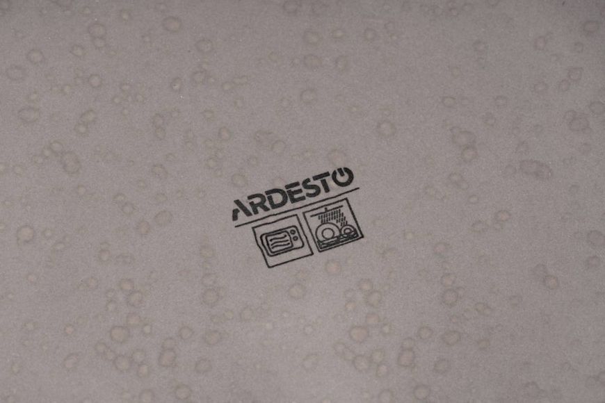 Тарелка Dessert Ardesto Trento, 20,5 см, серая, керамика (AR2920TG) AR2920TG фото