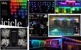 Smart LED Гирлянда Twinkly Icicle RGB 190, Gen II, IP44, длина 5м, прозрачный кабель TWI190STP-TEU фото