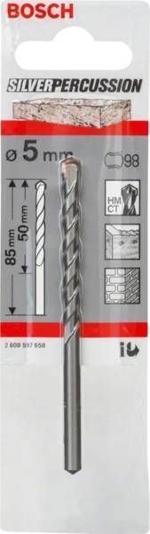 Сверло по бетону Bosch CYL-3, 5х50х85мм SilverPercussion (2.608.597.658) 2.608.597.658 фото