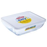 Форма з кришкою Pyrex Daily 25х20 см (6622491) 343P000/3646 фото