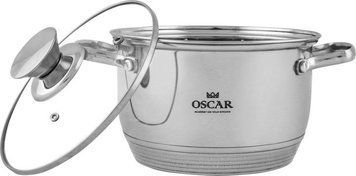 Кастрюля Oscar Grand 24 см (6 л) с крышкой (OSR-2001-24) OSR-2001-24 фото