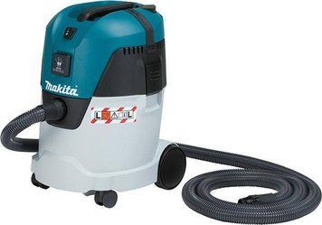 Пилосос професійний Makita VC2512L, 1000Вт, 210мБар, контейнер 25л, розетка 2600Вт, 7кг VC2512L фото