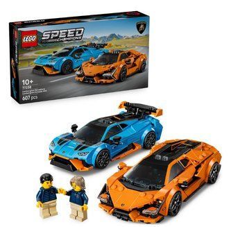Конструктор LEGO Speed Champions Lamborghini Revuelto та Huracan STO 77238 фото