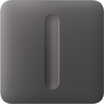 Кнопка для одноклавішного вимикача димера Ajax SoloButton Dimmer 1-gang 2-way for LightSwitch, Jeweler, бездротовий, grey 000051260 фото