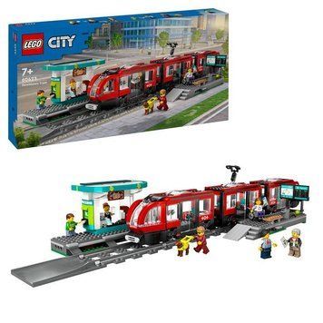 Конструктор LEGO Трамвай і вокзал у центрі міста 60423 фото