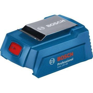 USB-адаптер для батарейки Bosch GAA 18V-48 Professional, 2.4 А 0.618.800.0L6 фото