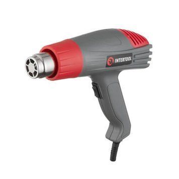 Фен технiчний 2000 Вт, 2 режими, 400-600 &deg;С, 300-500 л/хв INTERTOOL DT-2416 DT-2416 фото