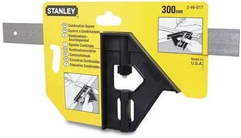 Stanley 2-46-017 Угольник 300мм комбинированый 2-46-017 фото