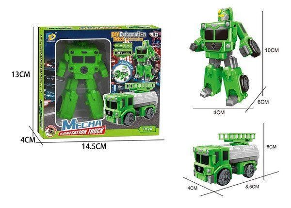 Игрушка DIY TOYS Робот-трансформер, в ассортименте (CJ-2168683) CJ-2168683 фото