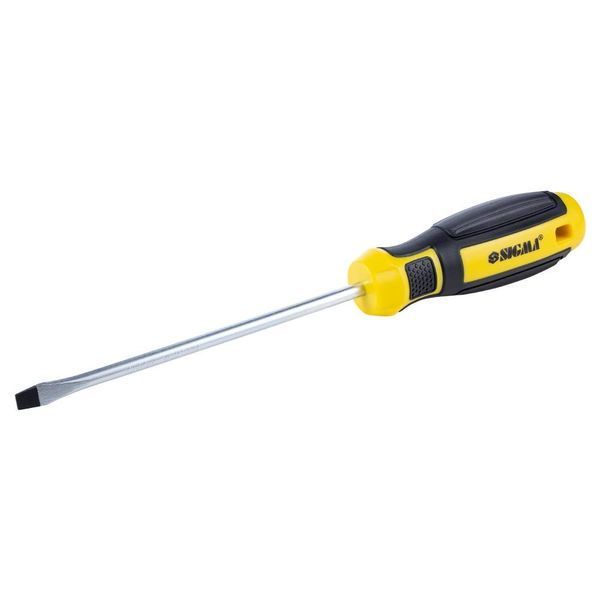 Викрутка шліцьова SL 6.0&times;150мм CrV Mega SIGMA (4009271) SG-4009271 фото