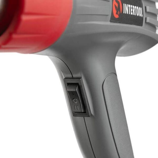 Фен технiчний 2000 Вт, 2 режими, 400-600 &deg;С, 300-500 л/хв INTERTOOL DT-2416 DT-2416 фото
