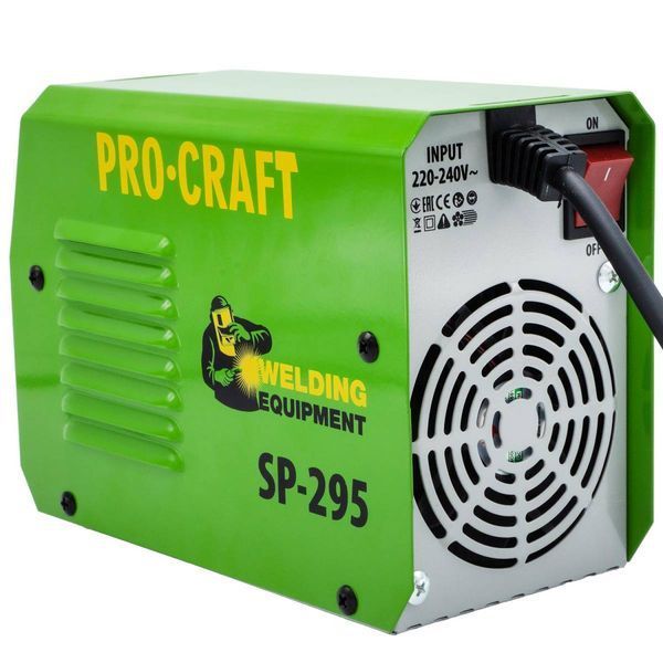 Сварочный аппарат Procraft SP295 (КЕЙС) + Маска SHP90-30 NEW + Электроды Procraft AHO36 1кг 3мм PC-295369 фото