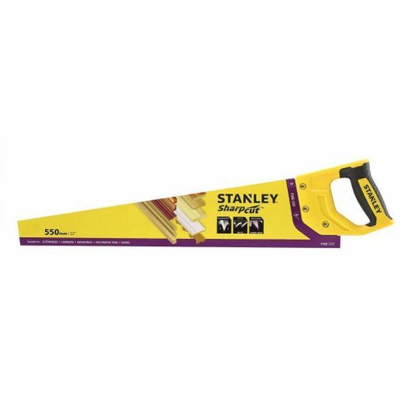 Ножовка SHARPCUT&trade; длиной 550 мм для поперечного и продольного реза STANLEY STHT20372-1 STHT20372-1 фото