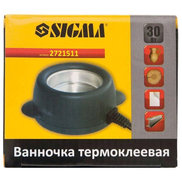 Ванночка термоклейова 30Вт SIGMA (2721511) SG-2721511 фото