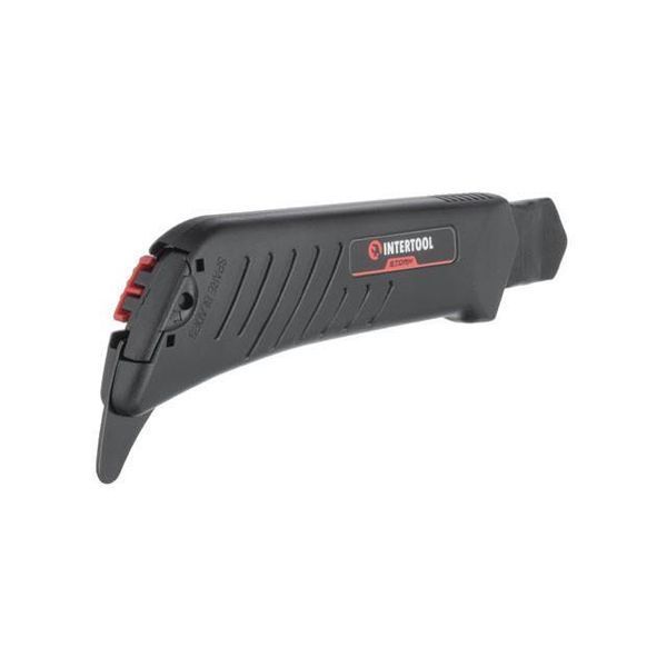 Ніж сегментний для лінолеуму 18 мм, металева напрямна, Storm INTERTOOL HT-0538 HT-0538 фото
