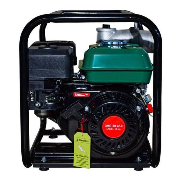 Мотопомпа бензинова Зеніт ЗМП-80 v2.0 (853424) 853424 фото