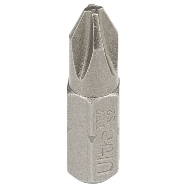 Біти PH2&times;25мм &frac14;" 10шт S2 (блістер) ULTRA (4014652) SG-4014652 фото