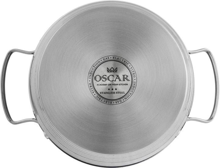 Каструля Oscar Grand 24 см (6 л) з кришкою (OSR-2001-24) OSR-2001-24 фото