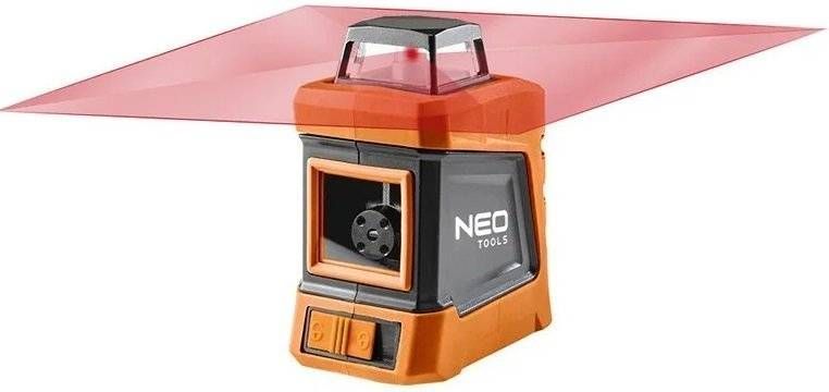 Neo Tools Нiвелiр лазерний, 30 м, 360 &deg; по вертикалі, з футляром і штативом 1.5 м 75-102 фото
