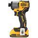 Шуруповерт ударный аккумуляторный бесщеточный DeWALT DCF840D2T DCF840D2T фото 1