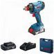 Гайковерт ударний Bosch GDX 180-Li, акумулятор, 2х18 В, 180 Нм, M6-M14, 1.1кг, кейс (06019G5223) 0.601.9G5.223 фото 4