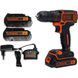 Дриль-шурупокрут акумуляторний BLACK+DECKER BDCDD186KB BDCDD186KB фото 2