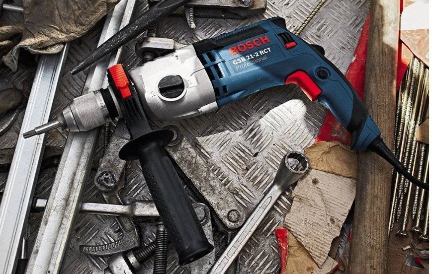 Дриль ударний Bosch GSB 21-2 RCT 0.601.19C.700 фото