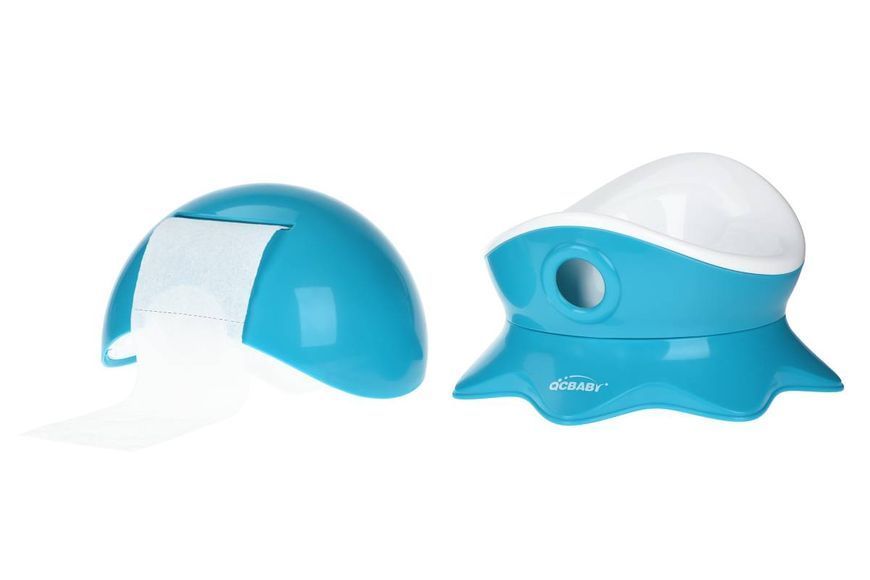 Дитячий горщик QCBABY восьминога бірюзовий (QC9906turquoice) QC9906turquoice фото