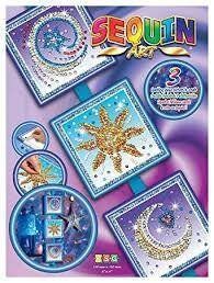 Набір для творчості Sequin Art SEASONS Cosmic, Sun, Moon and Stars (SA1511) SA1511 фото
