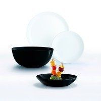 Сервиз LUMINARC DIWALI BLACK & WHITE /19 пр (P4360) P4360 фото