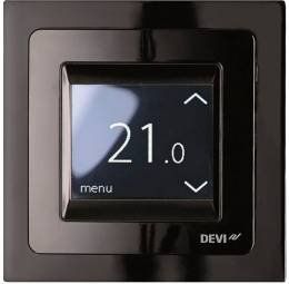 Терморегулятор сенсорный DEVI Devireg Touch Black 140F1069 фото