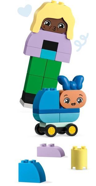 Конструктор LEGO DUPLO Town Конструктор людей с сильными эмоциями 71 деталей (10423) 10423 фото