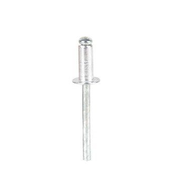 Заклепка алюмінієва 4.8 x 12.0 мм, уп. 50 шт. INTERTOOL RT-4812 RT-4812 фото