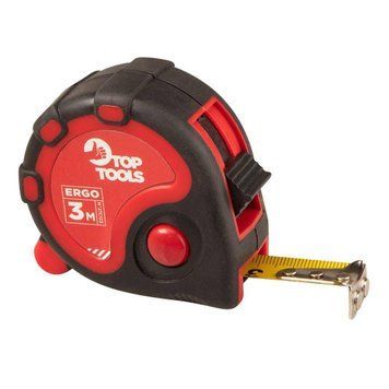 Рулетка Top Tools, сталева стрічка, 3м x 16 мм (27C123) 27C123 фото