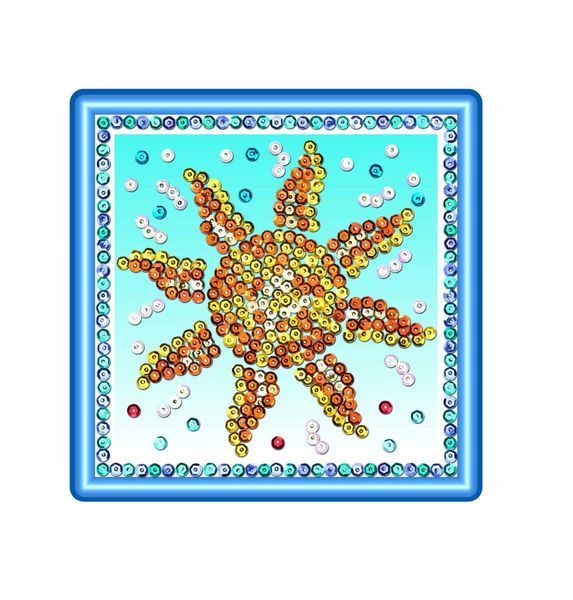 Набір для творчості Sequin Art SEASONS Cosmic, Sun, Moon and Stars (SA1511) SA1511 фото