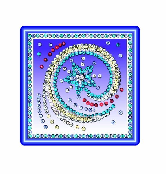 Набір для творчості Sequin Art SEASONS Cosmic, Sun, Moon and Stars (SA1511) SA1511 фото