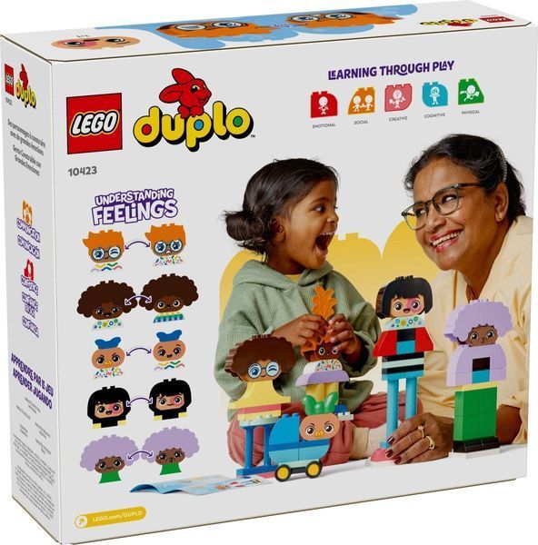 Конструктор LEGO DUPLO Town Конструктор людей с сильными эмоциями 71 деталей (10423) 10423 фото
