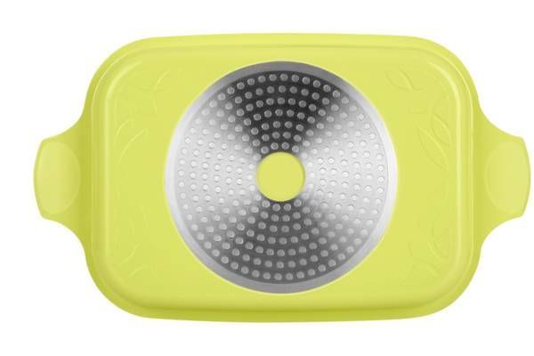 Гусятница RINGEL Zitrone Ростер 34x24x13.5 см (6+3л) з кришкою (RG-2108-34) RG-2108-34 фото
