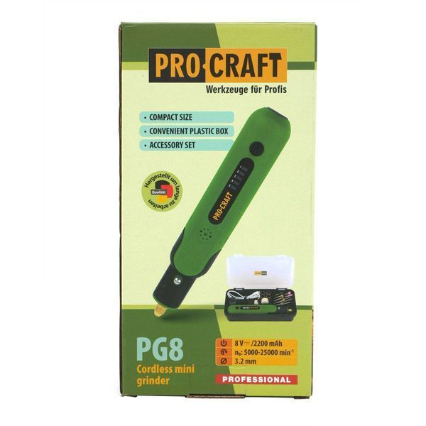 Акумуляторна гравіювальна машина Procraft PG8 PC-030081 фото