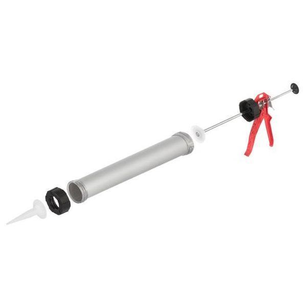 Пистолет для выдавливания силикона 600мл INTERTOOL HT-0026 HT-0026 фото
