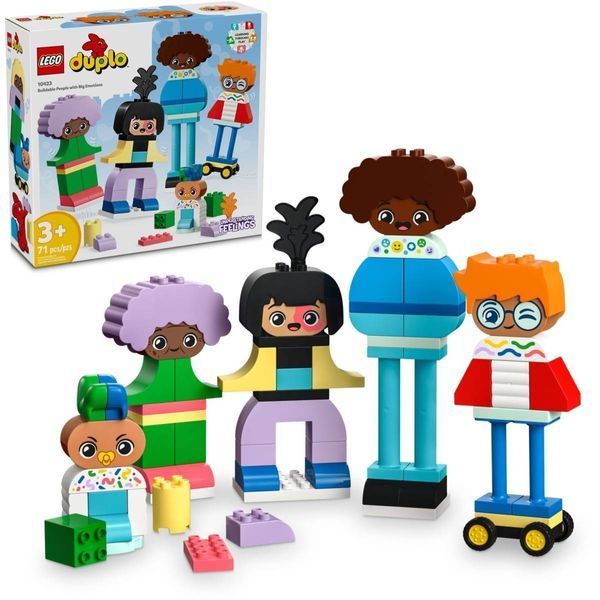 Конструктор LEGO DUPLO Town Конструктор людей с сильными эмоциями 71 деталей (10423) 10423 фото